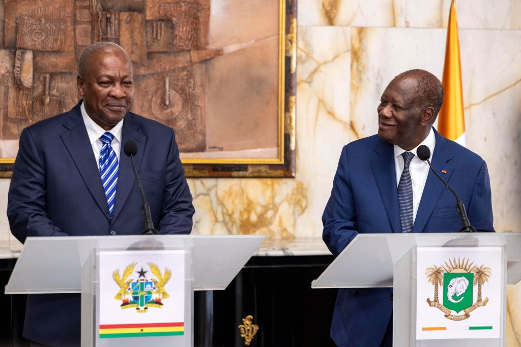 Alassane Ouattara et John Mahama : Échanges sur la filière cacao